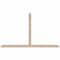 Ekena Millwork Portland Smooth Timber Gable Bracket, Douglas Fir, 84"W x 49"H x 3 1/2"D x 3 1/2"F, 14/12 Pitch GBW084X49X0404POR00SDF - alternate 1